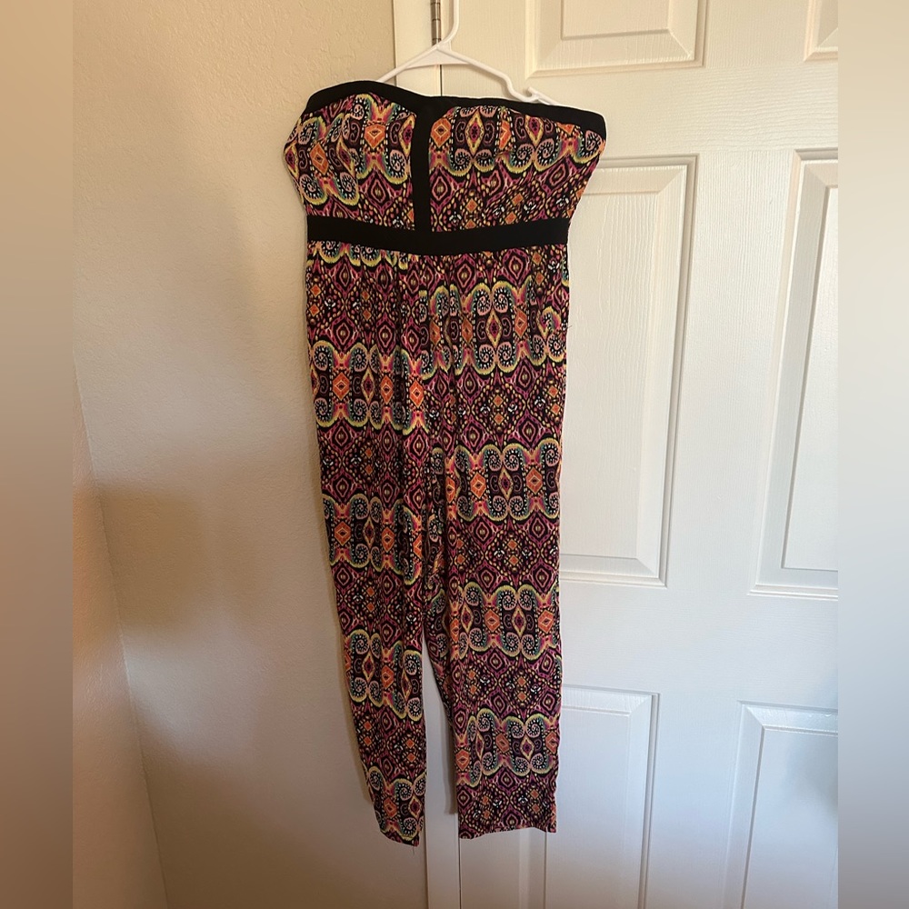 One piece strapless